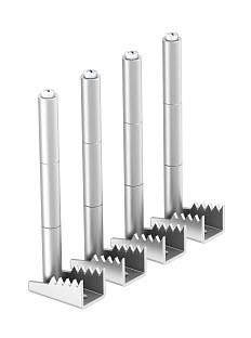 OBO Bettermann BW4 85 GES in raised/hollow floor fastening bracket set, 7404586