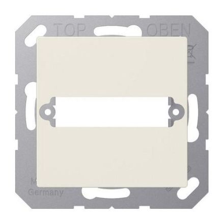 Jung A594-125 cover for 1 D-subminiature connector, 25-pin, AS series, white