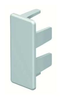 OBO Bettermann WDK/HE 15040 15x40mm pure white end piece, 6193110