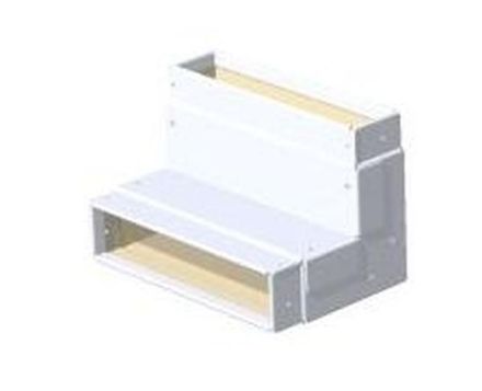 Wichmann IFIE400120w Instafix BKI 90° 50x400x120mm pure white inside corner