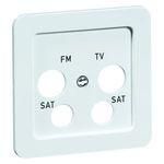 Hochköpper 00145611 D 80.610.02 TV/4A pure white cover
