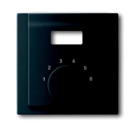 Busch-Jaeger 1794 TA-775 central plate, for room temperature controller, matt black