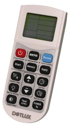 Dotlux 5372 Infrared for LIGHTSHOWERsmart Radar Sens Remote Control