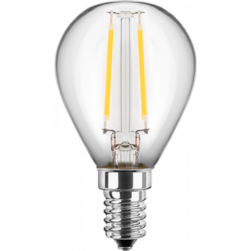 Blulaxa 48654 LED filament drop shape 1 W warm white, E14