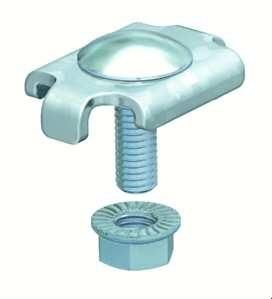 OBO Bettermann GKS 34 G galvanized clamping piece, 6016855