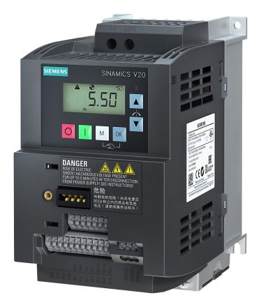 Siemens 6SL3210-5BB21-5BV1 SINAMICS V20 frequency converter
