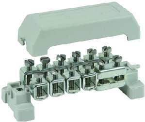 Dehn & Söhne 563200 equipotential bonding bar Cu/gal Sn 10x 2.5-95qmm PAS 11AK