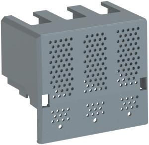 ABB Stotz-Kontakt OTS160G1L3 , terminal cover snap fastening gray plastic 3-pole , 1SCA140414R1001