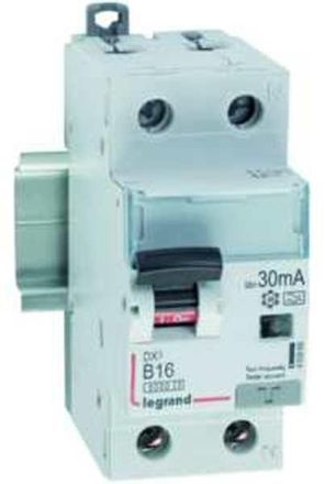 Legrand 411286 Dx3 Fils B10a 1p+n 10ka 30ma A