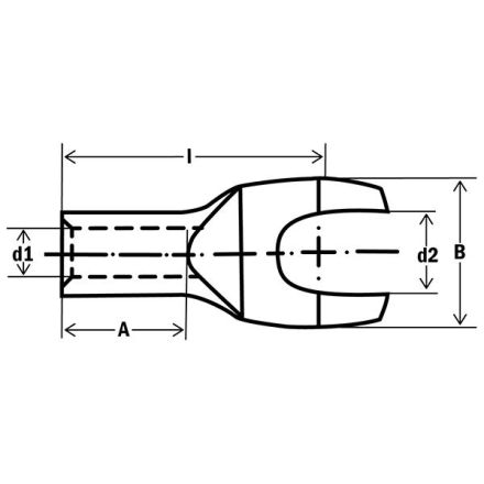 HAUPA 292580 tubular cable lug 1qmm M4 ger