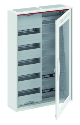 ABB Striebel & John CA25VMW small distribution board surface-mounted, 2FB, 5-row, 2CPX052221R9999