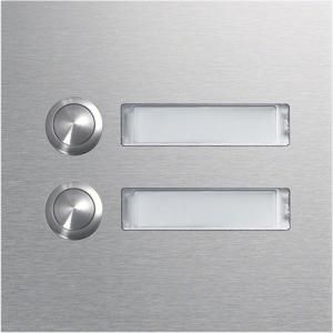 Elcom 5810122 bell button CZM-120 2 buttons+label MODESTA