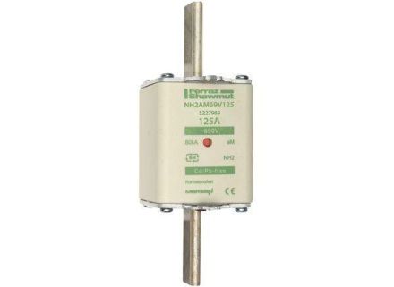 Mersen 2C265.000000 NH2AM69V125 125A size 2 AC690V KK aM NH fuse link