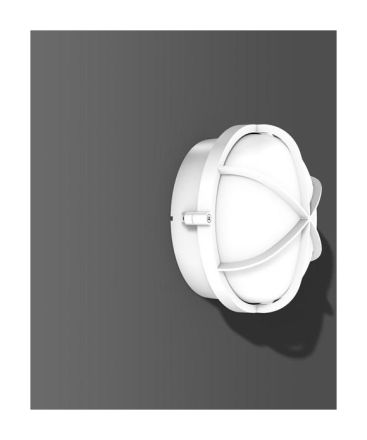 RZB 51063.002 9.1W 4000K D245 H125,SK IP65 LED wall / ceiling light