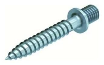 OBO Bettermann 985 M6x35mm screw dowel, 3133036