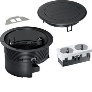 TEHALIT BSR02D03 BSD03 2x Keystone 2-f K hinged lid installation box