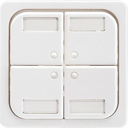 ELSO 203324 System touch panel 4-way illuminated marking and pure white