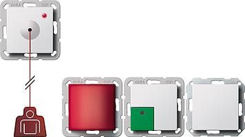 Gira 291403 emergency call set System 55 pure white