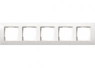 Gira 0215327 5-way cover frame for pure white Gira Event pure white matt