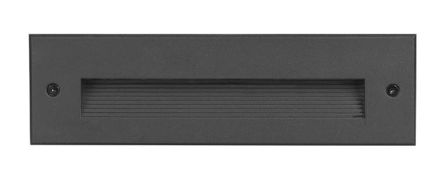 Brumberg 60205183 LED wall recessed light 230V, 3W, 3000K, black.