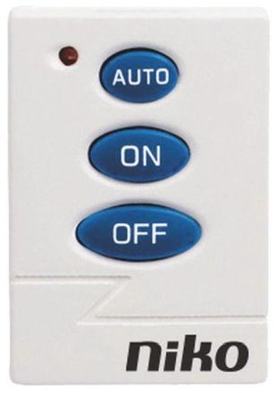 NIKO 25310 Mini white handheld transmitter