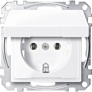MERTEN MEG2311-0325 SCHUKO socket active white glossy