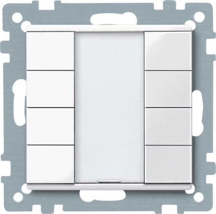 MERTEN 617419 KNX push button sensor Plus System M | 4-way | polar white glossy