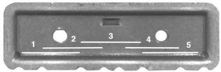 ASTRO Strobel 00370900 ADP 90 SAT 75/90 for multiple LNB mulifeed adapter plate