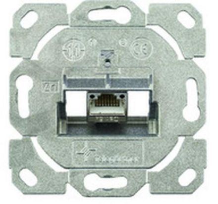 Telegärtner J00020A0530 incl. 1 AMJ-SL module Cat.6A T568A module holder AMJ-SL 1-way UP/0 fle