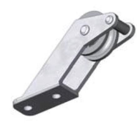 ABB Stotz-Kontakt Corner pulley, Gal , LS C-PULLEY Universal corner pulley galvanized , 2TLA050210R6030