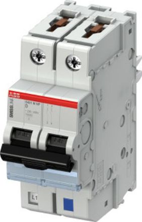 ABB Stotz-Kontakt S401M-D16NP, S401 M-D16NP miniature circuit breaker D,16A,NP,10kA,2P,pluggable, 2CCS571103R8161