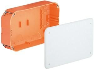 Kaiser 9192-91 240x140x72mm orange hollow wall junction box, 9192-91