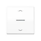 JUNG BTAS17101PWW described. Push button sensor JUNG HOME series AS | 1-way, arrows | alpine white