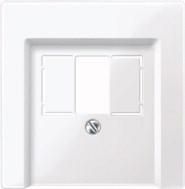 MERTEN 296025 Central plate active white glossy System M