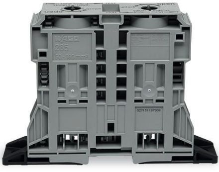 Wago 285-1161 2-wire 185qmm grey feed-through terminal