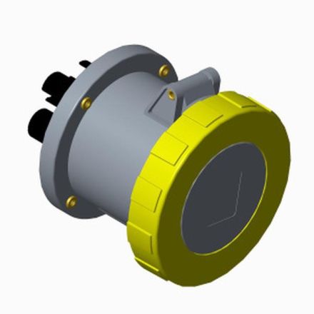ABB Stotz-Kontakt 263RU4W panel socket, 2CMA167372R1000