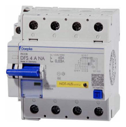 Doepke 09114841 DFS4 016-4/0,03-A NA residual current circuit breaker
