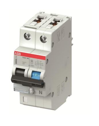 ABB Stotz-Kontakt FS401M-B10/0.03, residual current device B, 10A, 230V AC, 10kA, I = 0.03A, 2-pole, 2CCL562110E0105