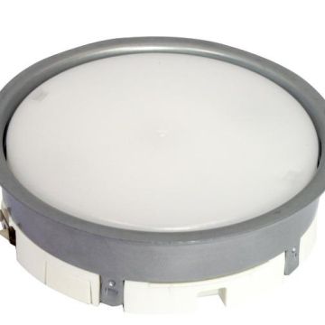 Megaman MT76440 LED recessed ceiling spotlight Planex rimless silver 13WGX53 o.LM