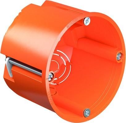 Kaiser 9064-02 , O-range D: 68mm T: 62mm orange hollow wall device junction box