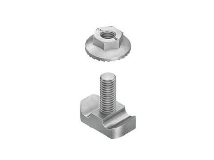 Niedax GRHKM6x15E3 GRHKM 6x15 E3 with flange nut stainless steel mesh cable tray universal connector