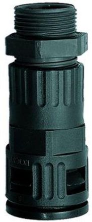 Flexa 15020031225 RQGZ-MAD21,2 M25x1,5 black plastic quick screw connection