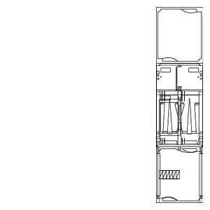 Siemens 8GS6101-6 quick assembly kit for EHZ H=1050mm B1