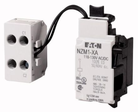 Eaton NZM1-XA208-250AC/DC shunt release, 208-240VAC/DC , 259726