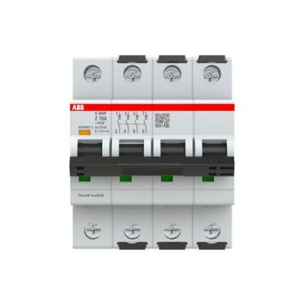 ABB Stotz-Kontakt 2CDS384001R0468 S304P-Z16 Z25kA 16A 4P circuit breaker