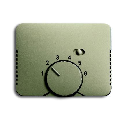 Busch-Jaeger 1795-260 Central plate for room temperature controller palladium