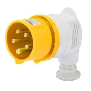 Gewiss GW60082 IEC angle 90° 110V 16A 4h 3P IP44 plug