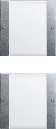 GIRA 213226 described TS3 rocker set System 55 | 2-way (1+1) | aluminum