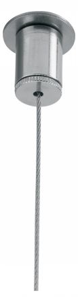 Feilo Sylvania 2035016 double without feed cable 3000mm silver steel cable suspension