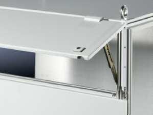 RITTAL 8801260 Stand for panel, hinged at the top, pack of 2.
